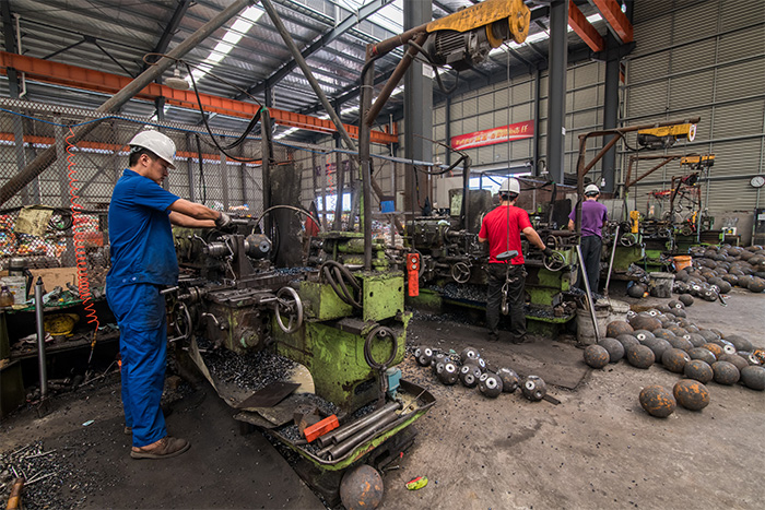 邹城网架配件车间